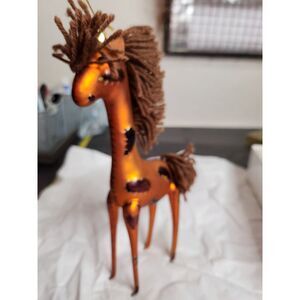 Cherry Design‎ Glass Giraffe Christmas tree ornament in box